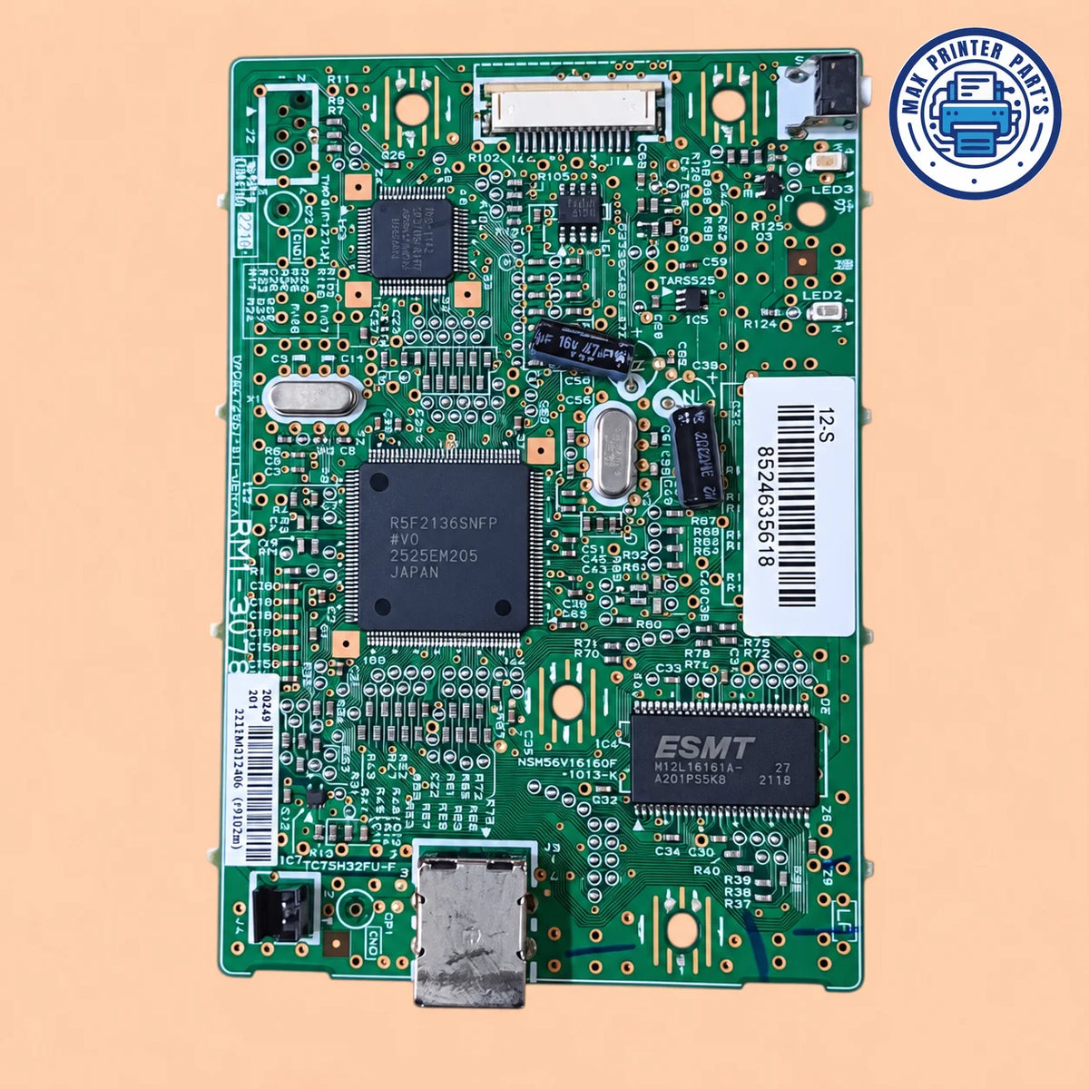 Canon LBP2900b formatter board logic board RM1-3126