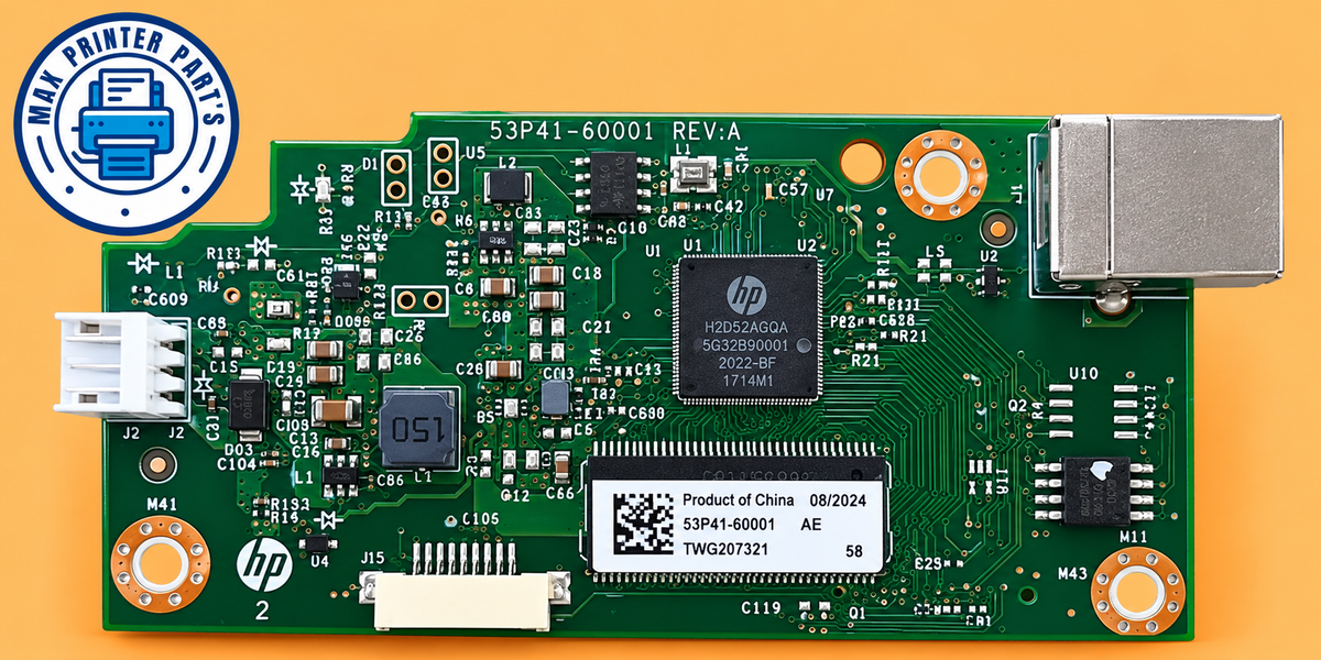 HP LaserJet Pro P1108 Plus formatter board logic card 53P41-60001
