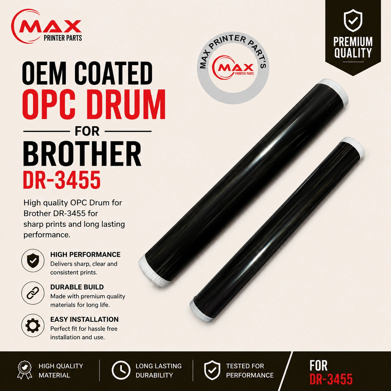 Oem Coated Opc Drum For Brother DR-3455 Product with Info