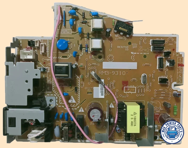 HP LaserJet Pro P1108 Plus power supply DC board