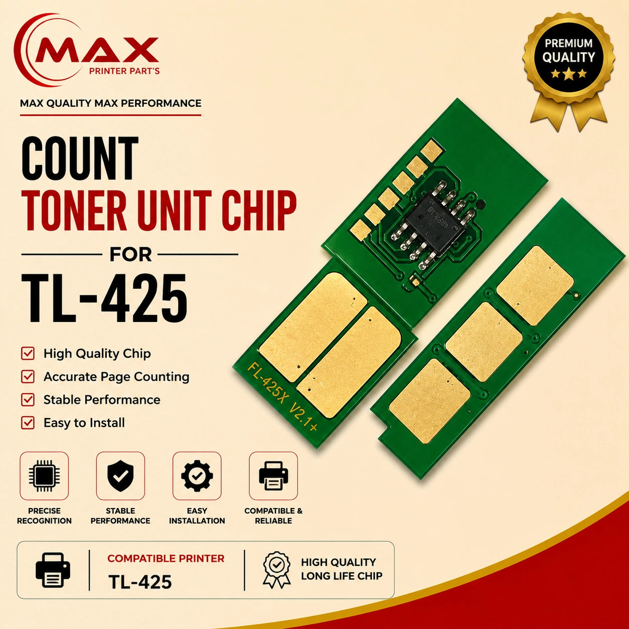 TL-425 Toner Chip for Pantum M7105DN Product