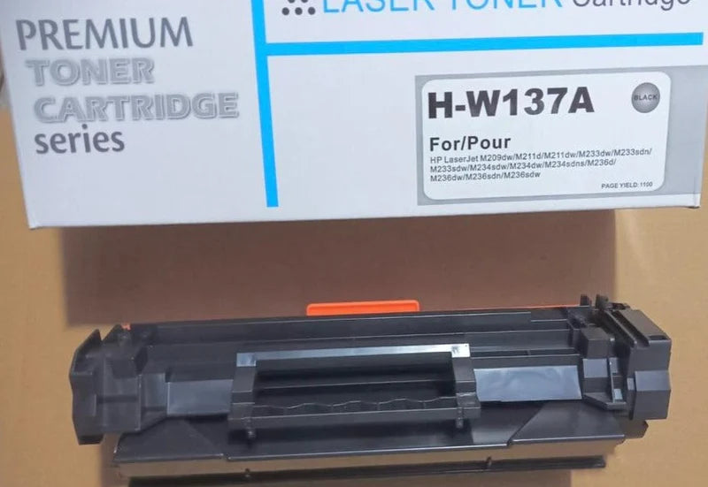 137A Toner Cartridge / W1370A Toner Unit For HP Laserjet M208w / MFP M233sdw Printer (New Import) Box Pack - With Chip