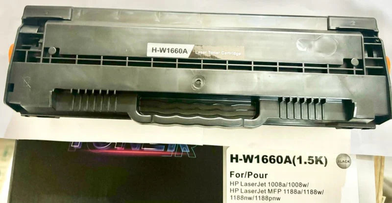166A Cartridge / W1660A Toner Cartridge For HP LaserJet 1008 / MFP 1136 / MFP 1188 (New Import) Box Pack - With Chip