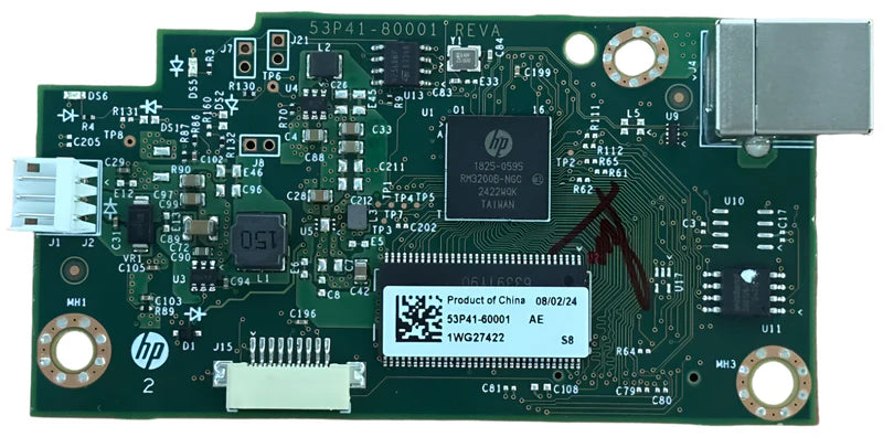 Formatter Board / Logic Card For HP LaserJet Pro P1108 Plus (53P41-60001 / 53P41-80001)