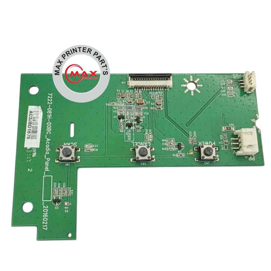 Control Panel / Display Panel For HP ScanJet Pro 3000 s3 Sheet-Feed Scanner (7222 - 081H - OOBC)
