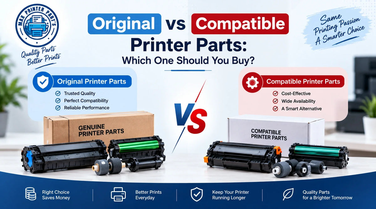 Original vs Compatible Printer Parts: Which One Should You Buy?