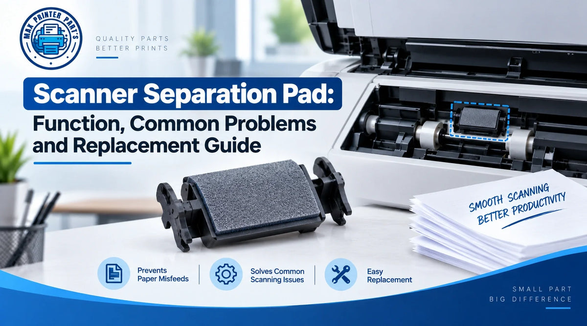 Scanner Separation Pad: Function, Common Problems and Replacement Guide