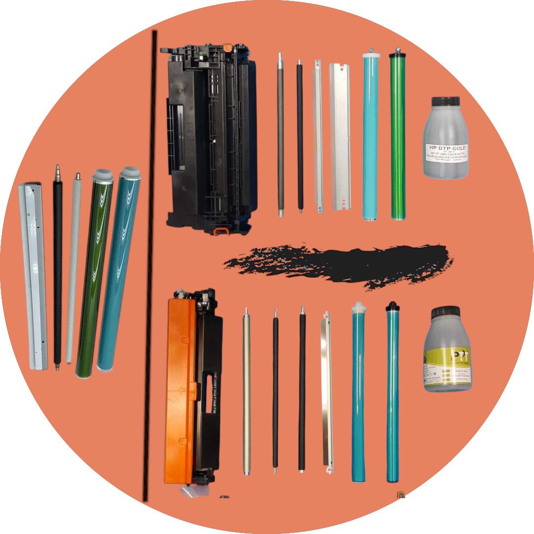 Cartridge Spare Part’s & Toner Powder