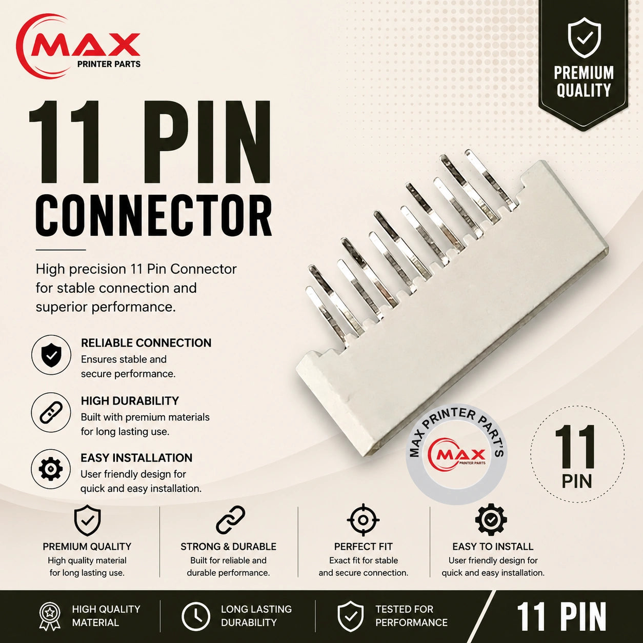 11 Pin FFC Connector For Epson PM245 Product with Info