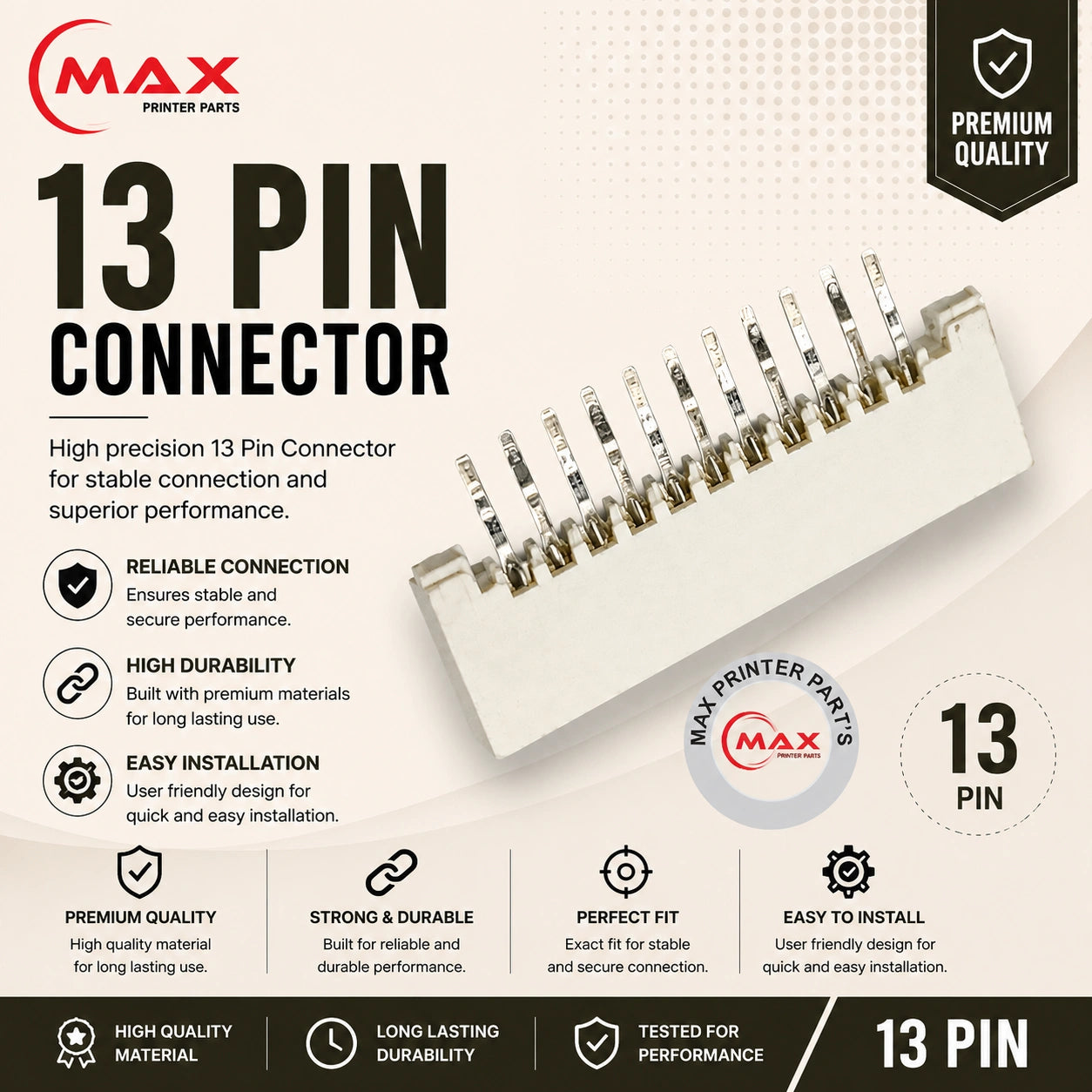 13 Pin FFC Connector For EcoTank L805  Product with Info