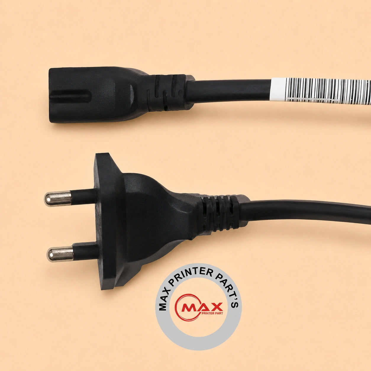 2 Pin AC Power Cord Cable For HP / Canon Product