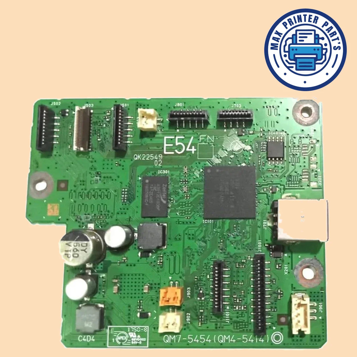 Canon PIXMA G4010 formatter logic board main PCB