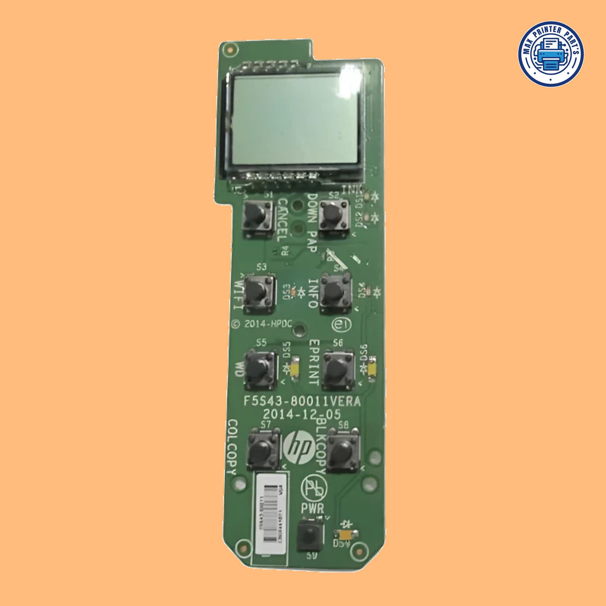 HP DeskJet Ink Advantage 3636 & 3635 Control Panel – Compatible Aftermarket replacement spare part