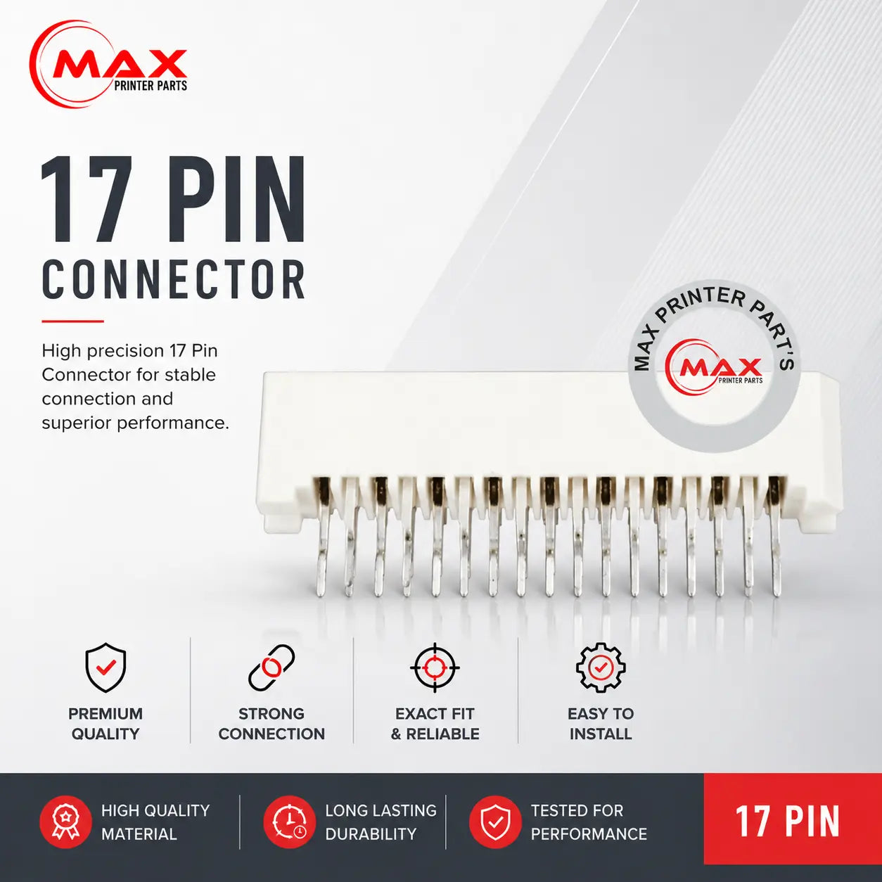 FFC 17 Pin FFC Connector Product With Info