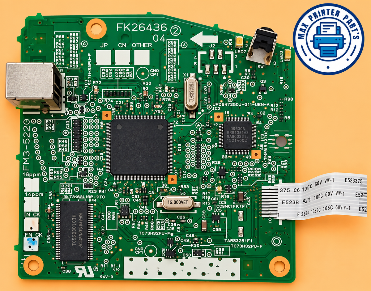 Canon Laser Shot LBP3108B formatter board logic card