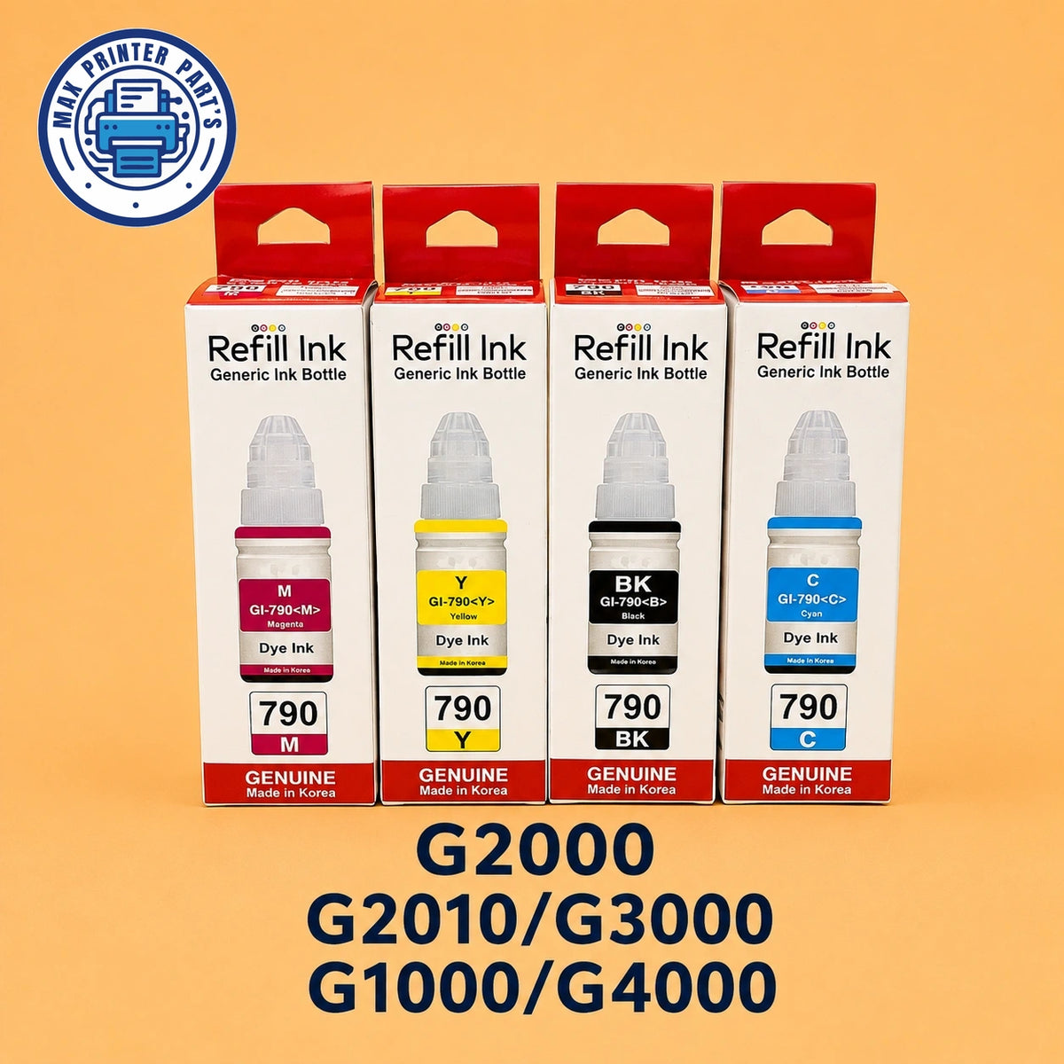 Canon GI-790 Pixma G-series refill ink