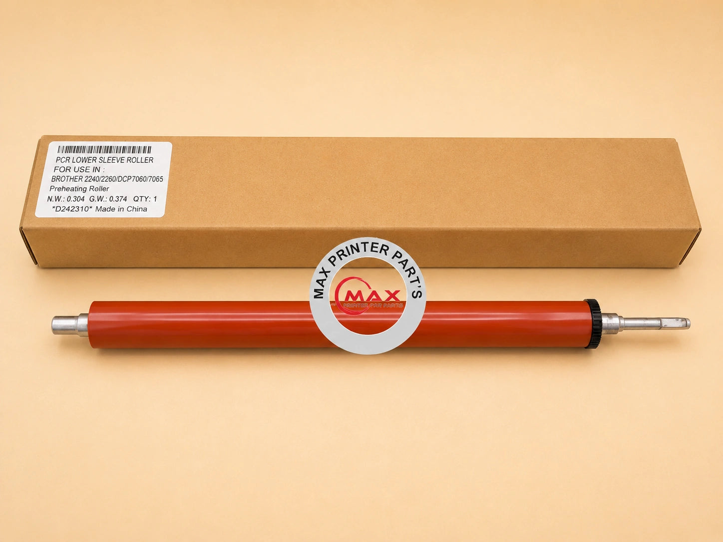 Rubber Pressure Roller / Rubber Lower Roller For HP LaserJet 1022 / M1319 product