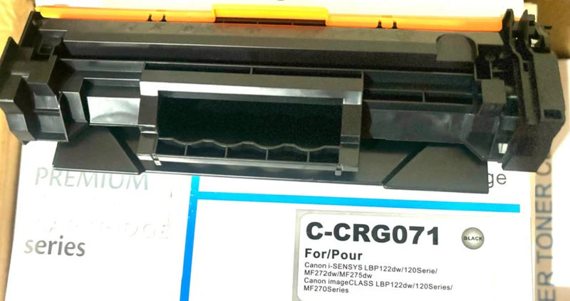 071 Black Toner Cartridge For Canon image Class LBP122dw / MF275dw / MF272dw (New Import) With Chip - Box Pack
