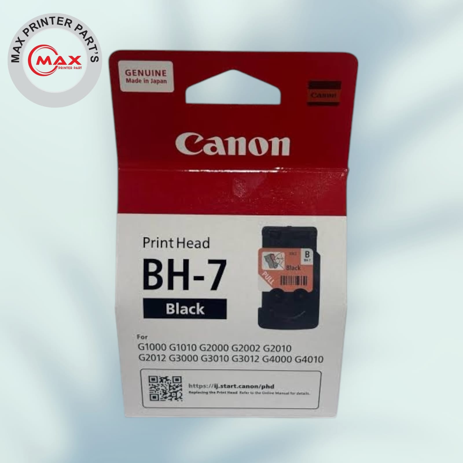 Print Head / Head Cartridge Canon BH-7 G1000, G2010, G2012, G3000, G3010, G4010 Printer (New Original)
