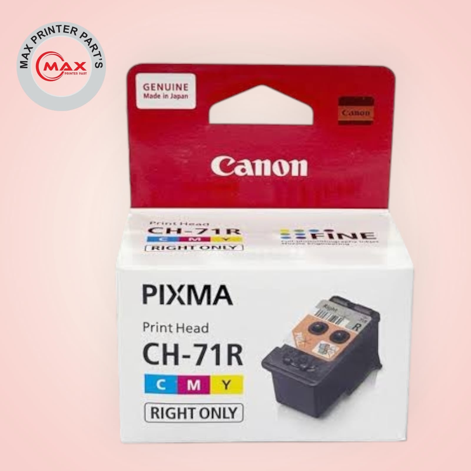 Canon Pixma G570/G670 CH-71R Printhead For Cyan, Magenta, Yellow (New Original)