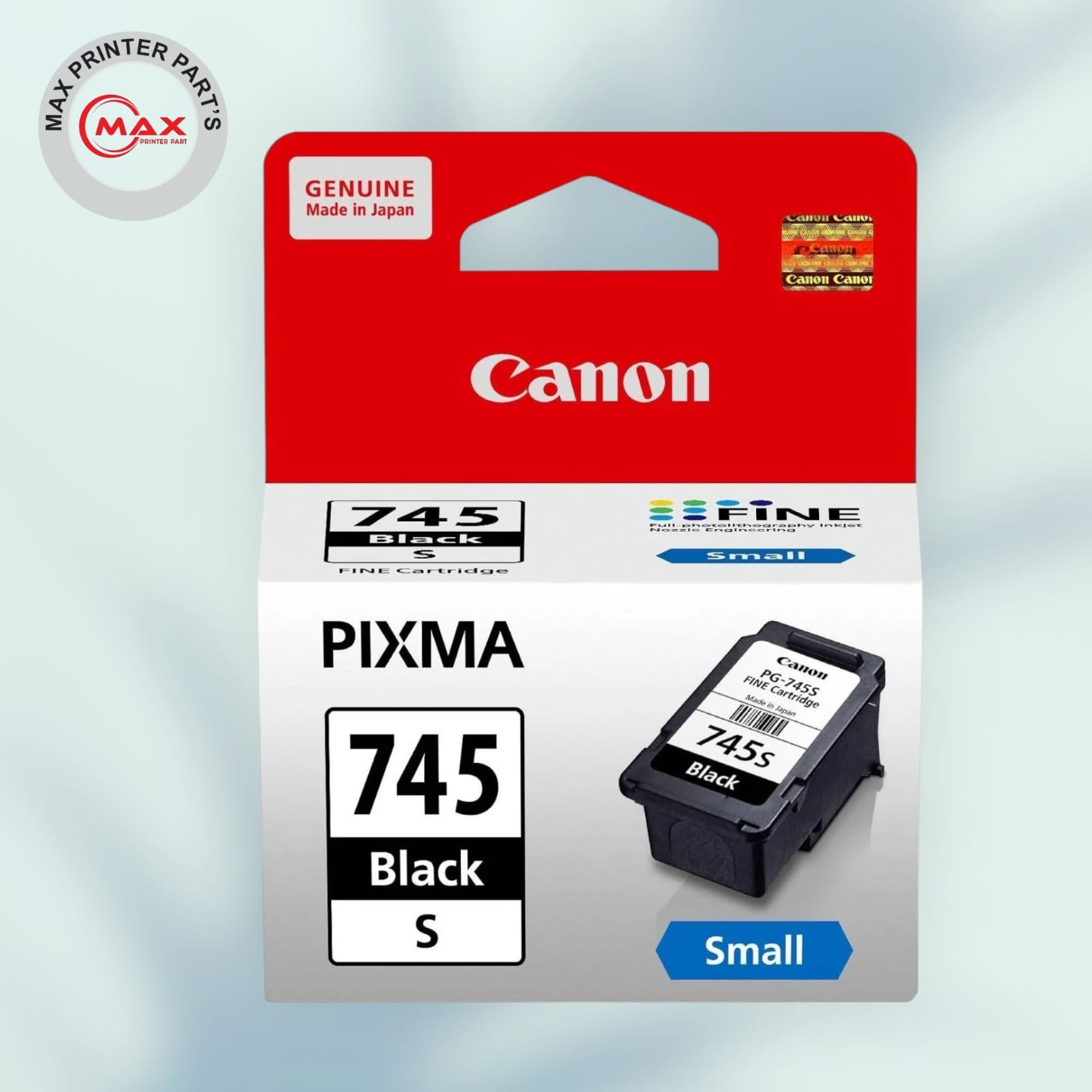Printer Head Canon Pixma iP2870,iP2870S,iP2872,MG2470,MG2570,MG2570S,MG2970,MX497 745 Black ( Medium ) Ink Cartridge (8ml) (New Original)