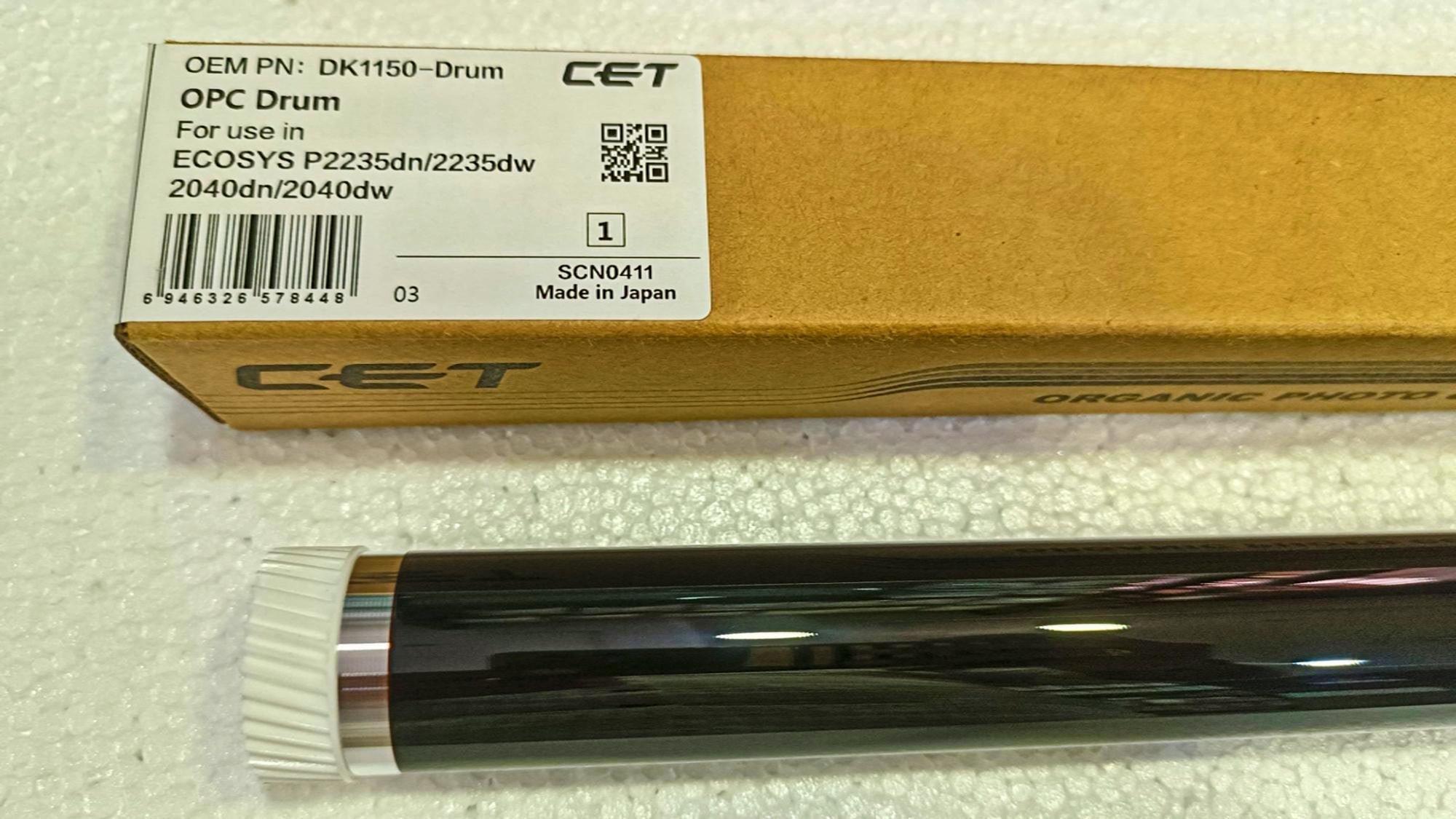 CET Opc Drum For KYOCERA M2040 / P2235 / M2134 / M2635 (DK-1150 / TK-1178 / TK-1172 )